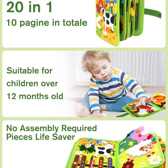 Baby Kids Growth Enlightenment Cognitive Early Learning Educational Toys(1 Set) - Picture 3 of 8
